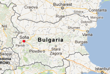 Map Bulgaria